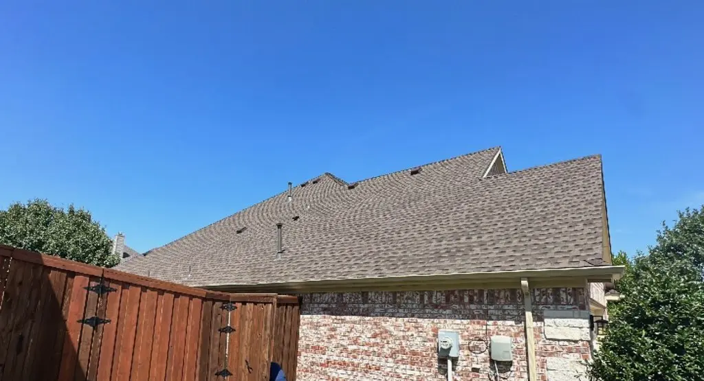 Completed roof replacement project in Half Moon Bay
